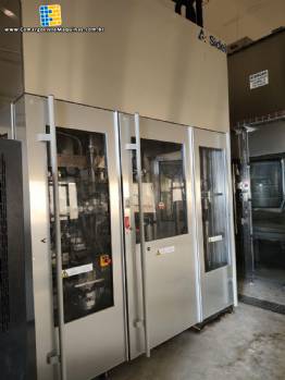 Linha de sopro rinser envasadora rosqueadora combi Sidel Universal 2 eco ano 2013
